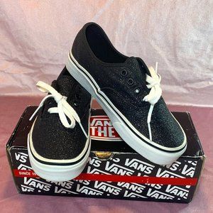 NEW! VANS *Glitter* Black Trainers